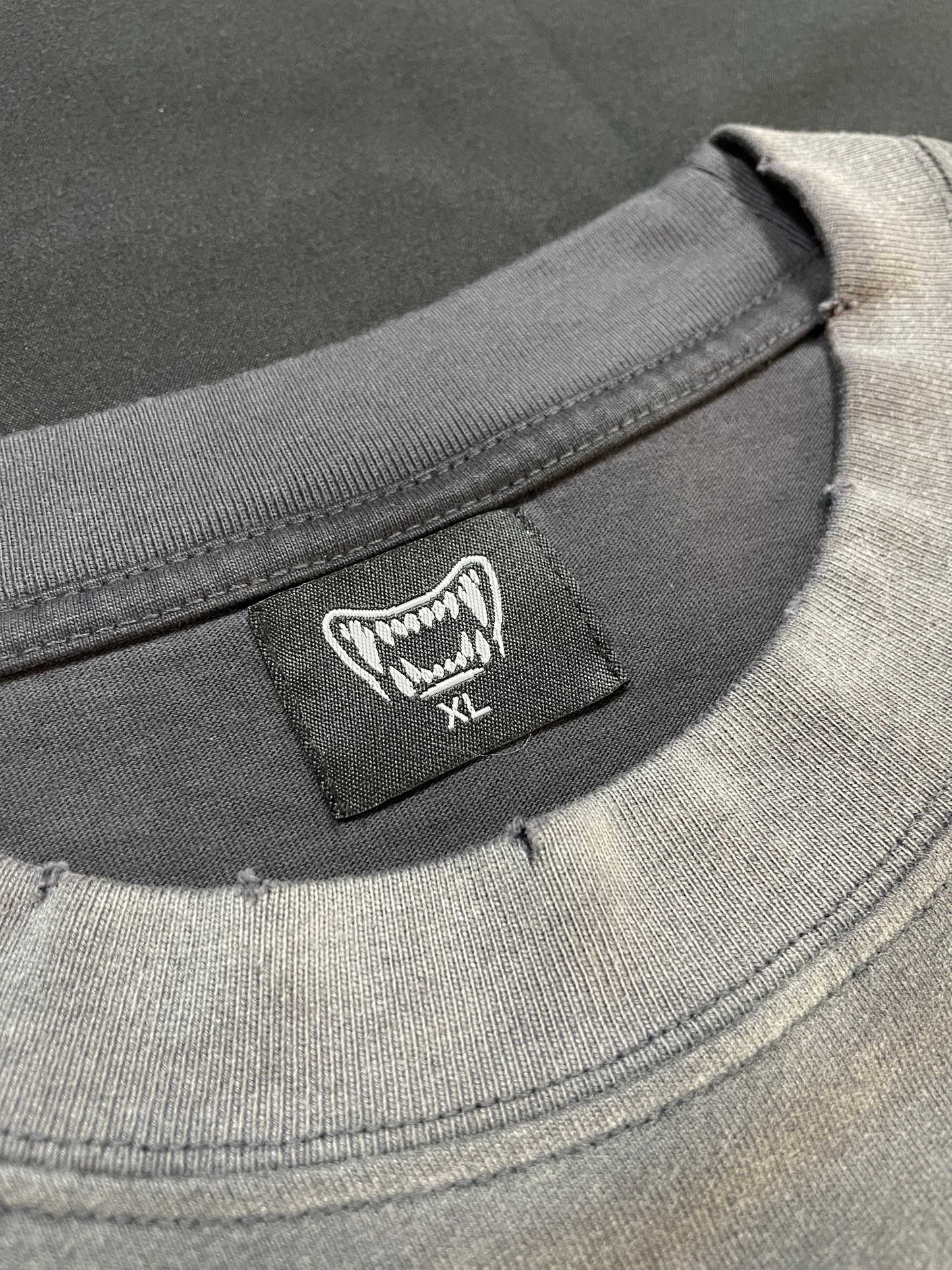 Alphadre Zero Fucks Oversized T-Shirt Black/Grey