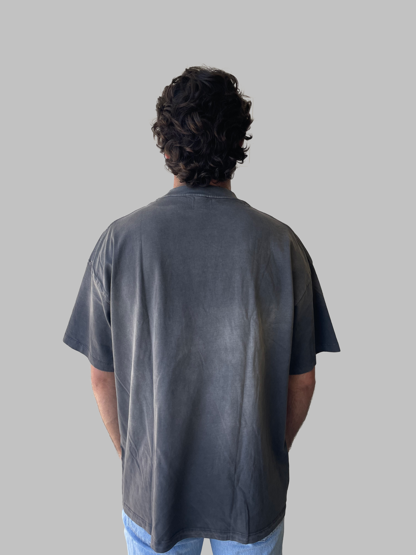 Alphadre Classic Oversized T-Shirt Black/Grey