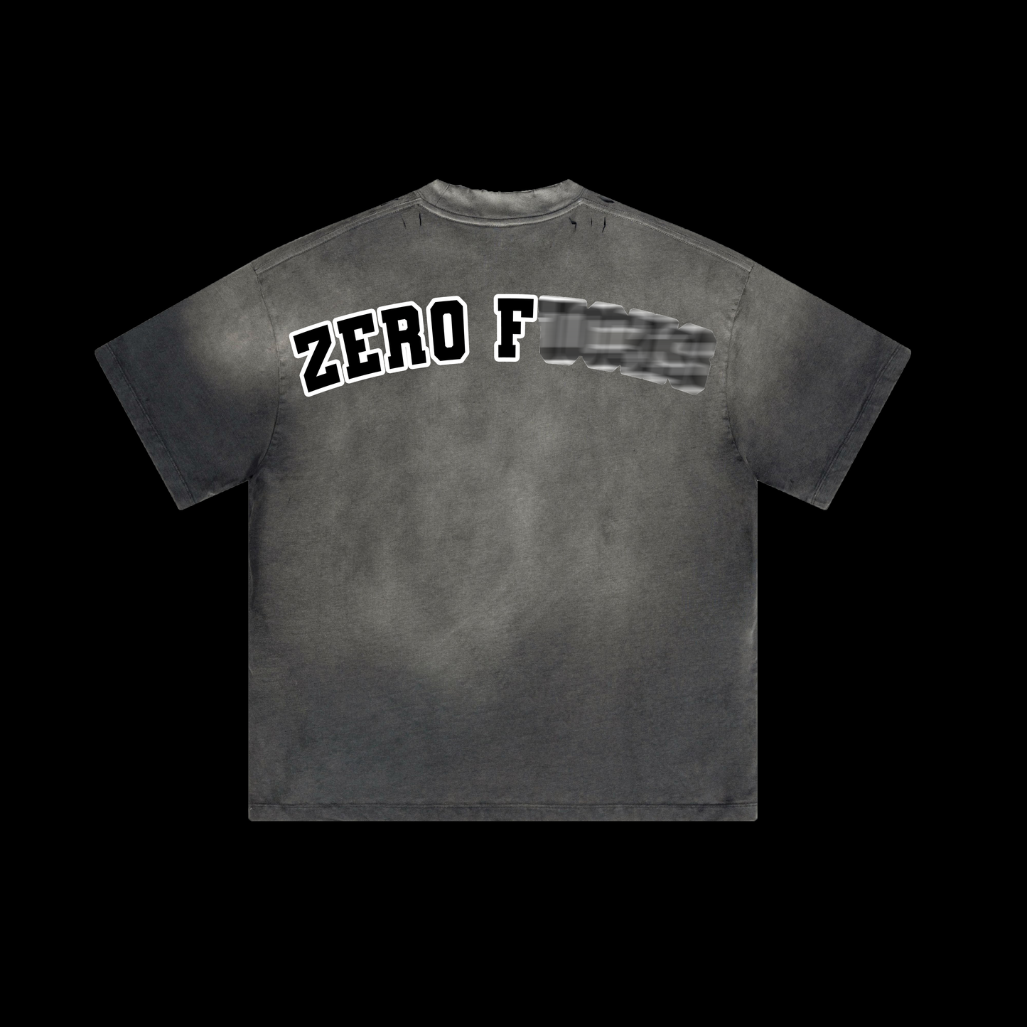Alphadre Zero Fs Oversized Luxury T-Shirt Colour grey