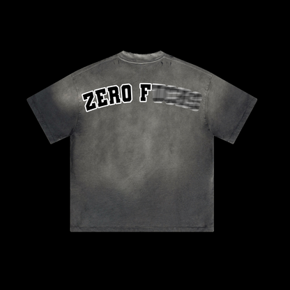 Alphadre Zero Fs Oversized Luxury T-Shirt Colour grey