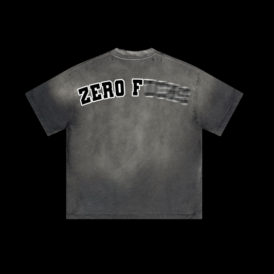 Alphadre Zero Fs Oversized Luxury T-Shirt Colour grey