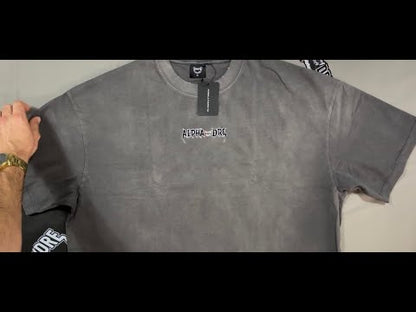 Alphadre Classic Oversized T-Shirt Black/Grey