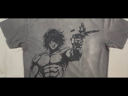 Alphadre Take Aim Oversized T-Shirt Black/Grey